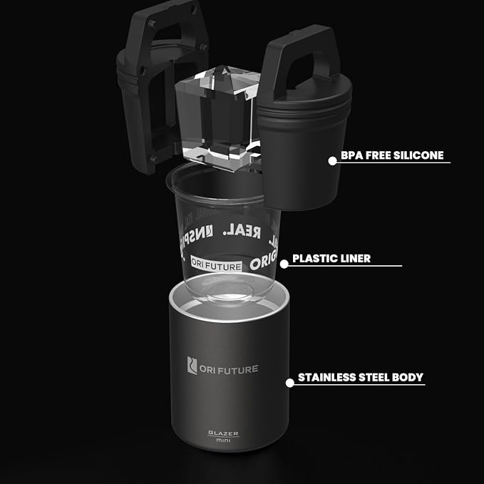 GLAZER mini, Clear Ice Cube Mold, Ice Cube Maker for Whiskey