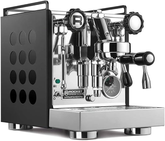 Rocket Espresso Appartamento Nera Espresso Machine | E61 | Heat Exchanger | Black