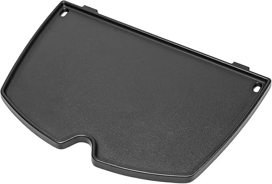 6558 Cast Iron Griddle Plate - 12.6" x 8.6" Cooking Griddle Replacement, Fits Weber Q100/Q120/Q140/Q1000/Q1200/Q1400 Series (Models 50060001/51010001/51080001)
