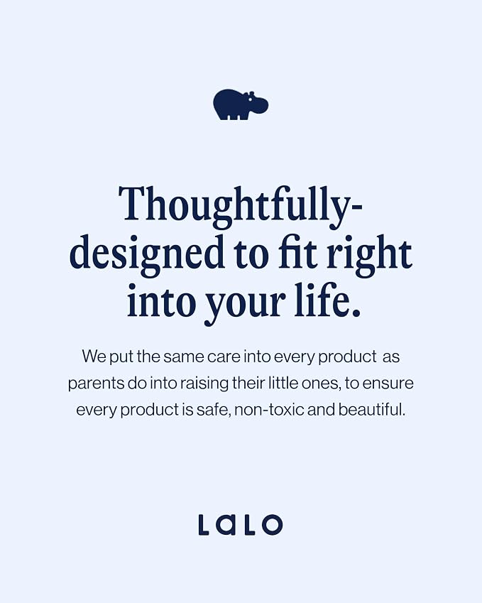Lalo Silicone Placemat for Toddlers & Babies - Non-Slip Kids Placemat for Restaurants & Dining Tables - Non-Toxic & BPA Free Safe - for Ages of 4 Months and Up - Oatmeal
