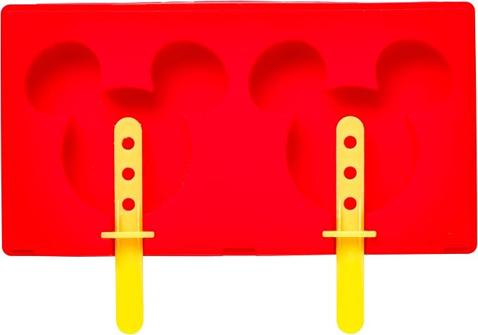 Silver Buffalo Disney Mickey Mouse Popsicle Maker Set of 2