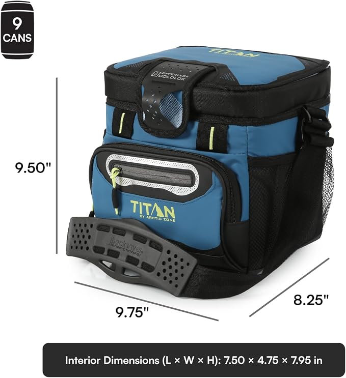 Titan by Arctic Zone Deep Freeze Cooler - Zipperless Hardbody Cooler - Deep Freeze Insulation, HardBody Liner, and SmartShelf