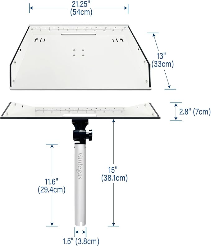 Boat Cutting Board Bait Table Filet Table with Fish Ruler For Fish Cleaning Station, In Single Rod Holder With Plier Storage and Knife Slot, Marine Accessories For Boats Grill