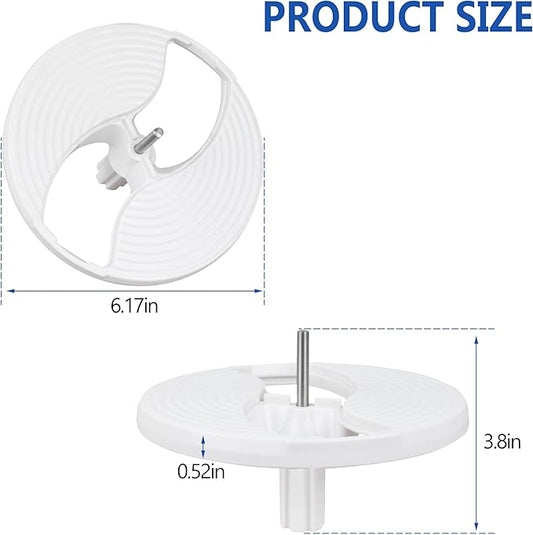 K650 Food Processor Disc Holder for Braun Insert Carrier Food Processor，Replacement Part K600 K700 K750 FP3010 FP3020 FX3030WH