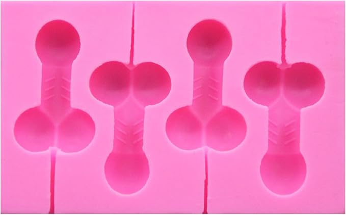 1 Pcs Funny Shape Silicone Mold for Birthday Single Party Baking Pan Handmade DIY Mousse Chocolate Fondant Soap Cake Ice Cube Mould Tool Novelty Cake Pans Set Kit H9-9