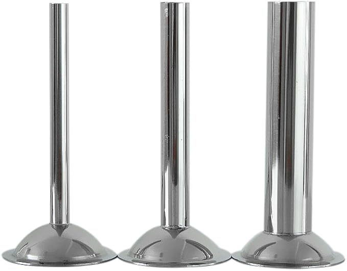 3 Pieces #12 Sausage Stuffer Grinder Tubes | Stainless Steel, Grinder Tubes for Size 10 and 12 Meat Grinder Food Maker Kit, for #12 Food Grinder