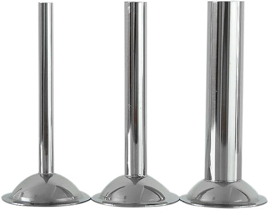 3 Pieces #12 Sausage Stuffer Grinder Tubes | Stainless Steel, Grinder Tubes for Size 10 and 12 Meat Grinder Food Maker Kit, for #12 Food Grinder
