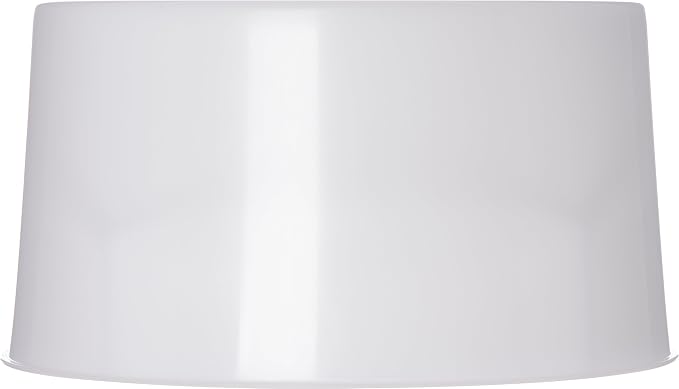 Carlisle FoodService Products Plastic Round Beverage Dispenser, 5 Gallons, White & 221102 White 12-3/16-Inch Round Dispenser