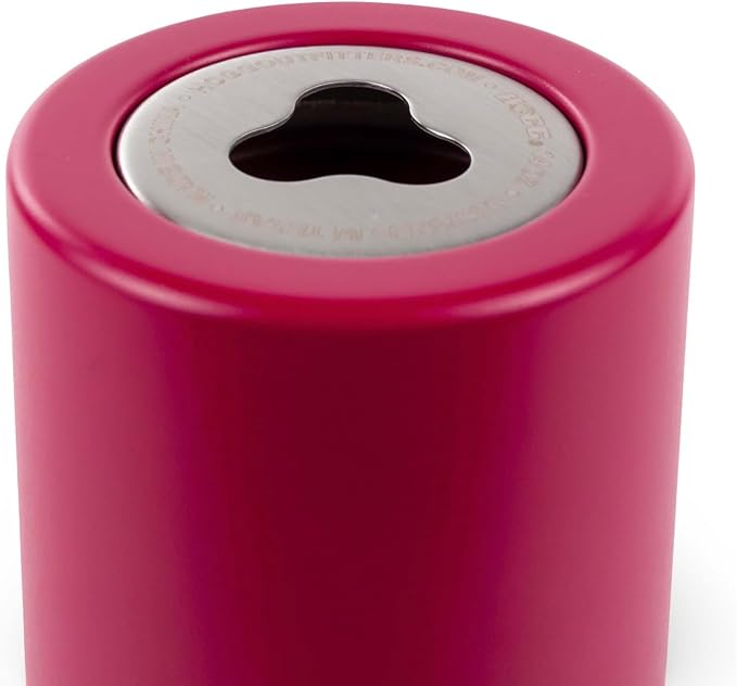 4 in 1 Universal Can Cooler - Hot Pink, Can Holder Insulated, Beer Bottle Cooler, Universal Holder for All Drink Sizes, Stainless Steel Insulated Tumbler, Tailgating Accessories