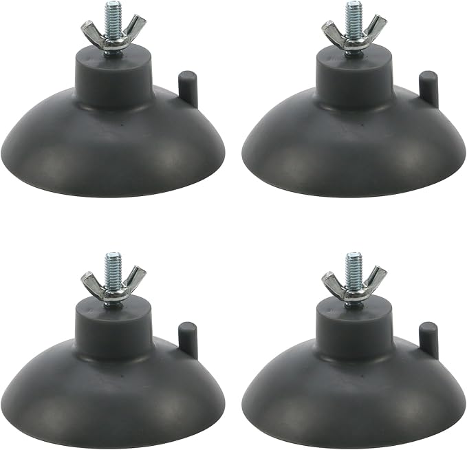 4PCS Meat Grinder Suction Cups, PVC Sausage Stuffer Sucker | for Cooking