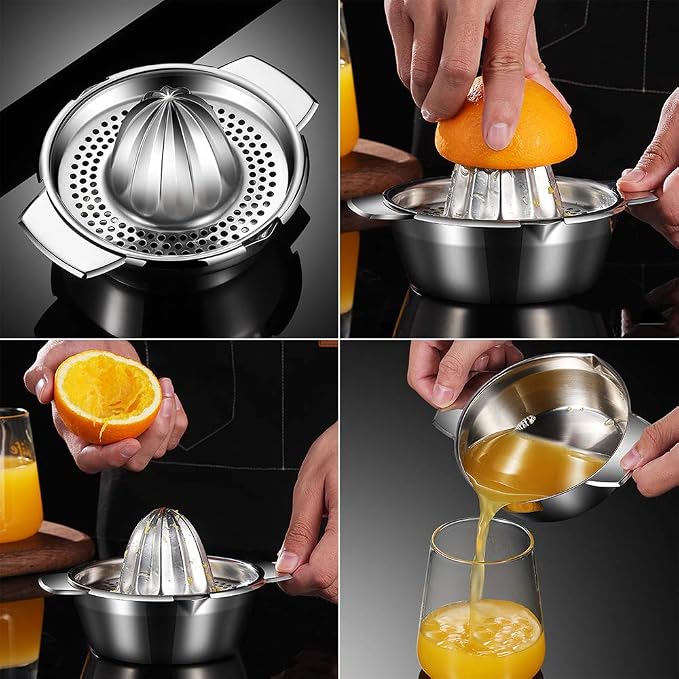 Fruit Hand Press Juice Citrus Lemon Juicer,Multi-purpose Manual Juicer Tool