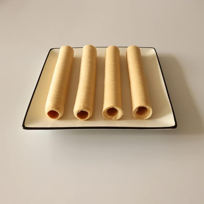 HAIKISS Edible Drying Sausage Casing, HALAL Collagen Sausage Casings for Most Delicious Sausage, Homemade Sausages Ham for Sausage Stuffer,15m/49ft, Diameter 20mm,1 Roll