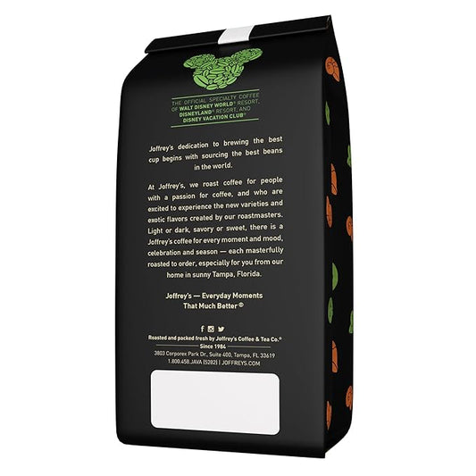 Joffrey's Sea Witch Brew - Disney Flavored Coffee, Notes of Caramelized Sugar, Dark Chocolate, Vanilla, Medium Roast, Brew or French Press (Ground, 11oz)