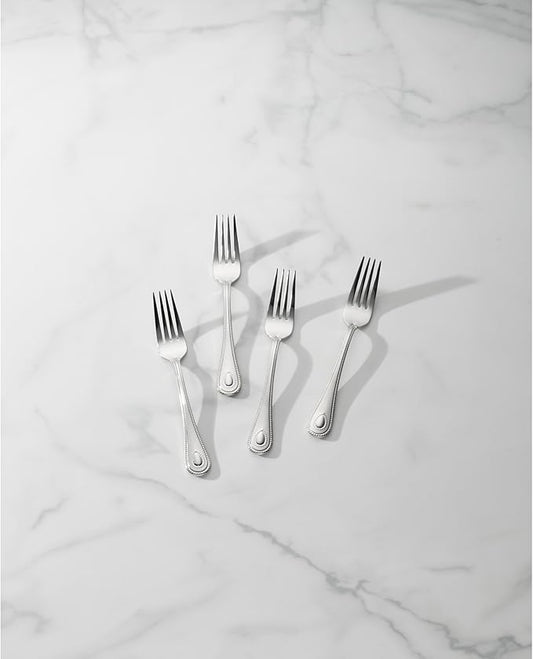 Lenox 894745 French Perle Salad Forks, Set Of 4