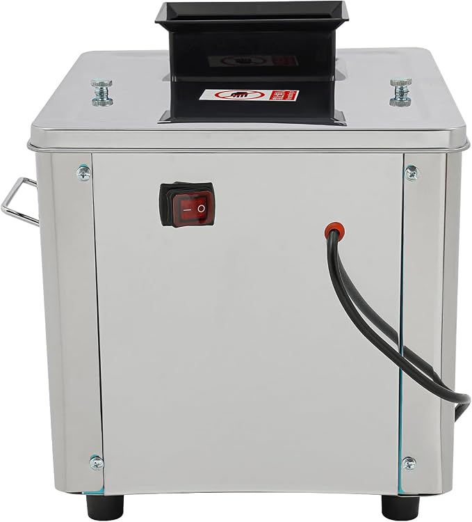Meat Cutter Machine, 850W Electric Meat Slicer Shredded Cutting Machine, 2.5mm Commercial Stainless Steel Blade Shredder, 330lbs/h for Boneless Pork Chicken Fish Vegetables (2.5mm)