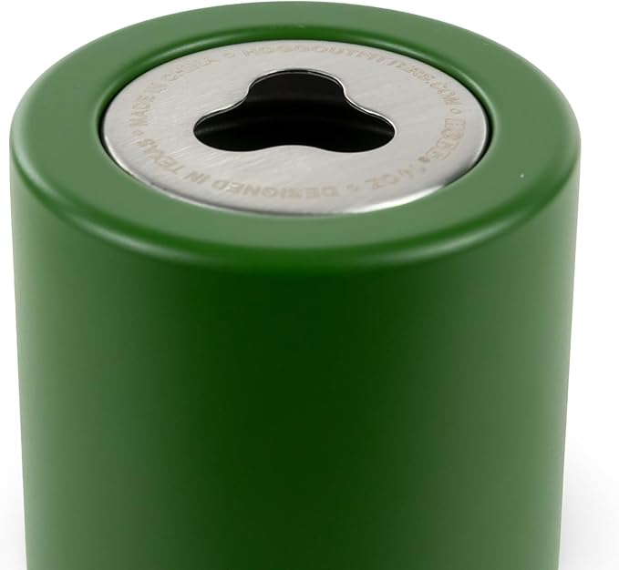 4 in 1 Universal Can Cooler - Hunter Green, Can Holder Insulated, Beer Bottle Cooler, Universal Holder for All Drink Sizes, Stainless Steel Insulated Tumbler, Tailgating Accessories