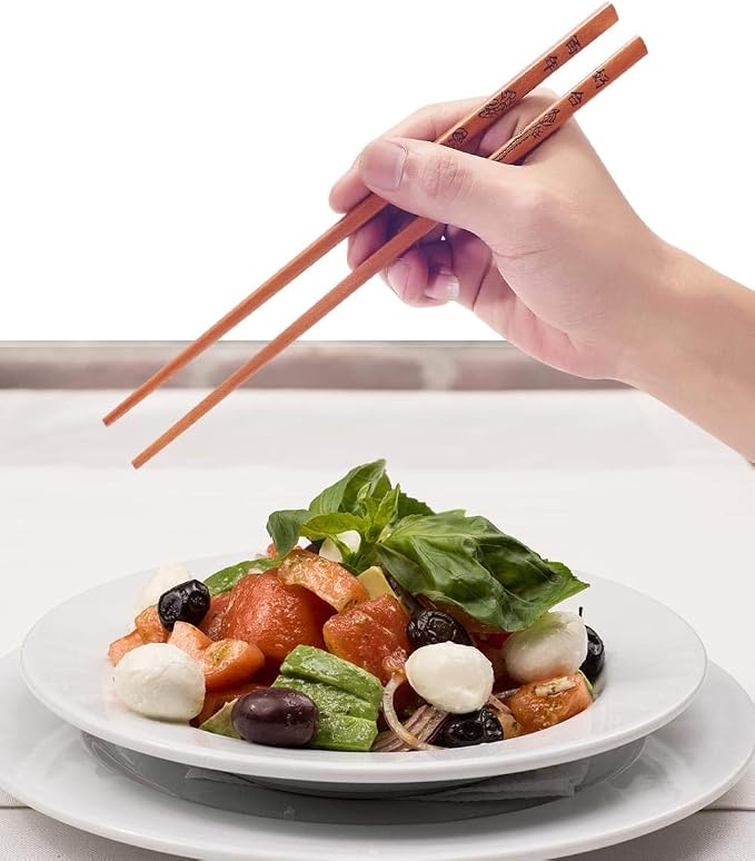 Chopstick Reusable Chinese style Chopsticks with Holder and Carrying Bag Chinese Traditional Stylish Set（2 Pairs）