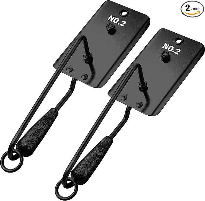 Leinuosen 2 Pcs Fishing Planer with Stainless Steel Heavy-Duty Trolling Planer Boards for Fishing Downrigger Freshwater Saltwater Wahoo Tuna Outdoor