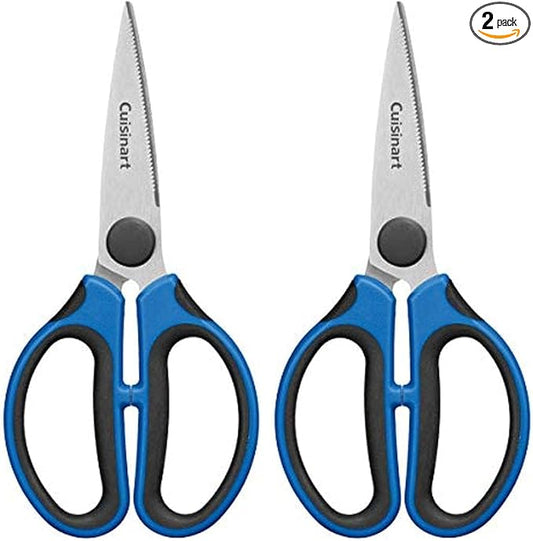 Cuisinart C77-SHRU 8" Utility Shears with Soft-Grip Handles (Pack of 2)