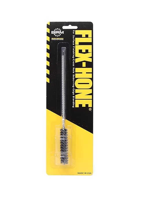 Brush Research BC12M60 FLEX-HONE®, 0.472" (12mm) Diameter, 60 Grit, Silicon Carbide, for Mild Steel, Stainless Steel, Cast Iron and Softer Ferrous Materials