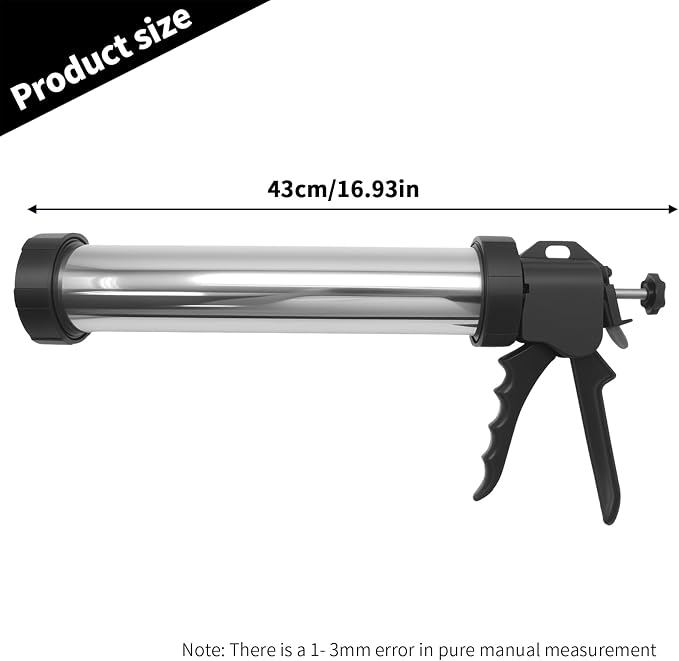 Hoypeyfiy Stainless Steel Jerky Gun Sausage Maker Sausage Stuffer Handmade Beef Jerky Gun with 5 Stainless Nozzles Meat Pusher Cleaning Brushes Kit (2LB)