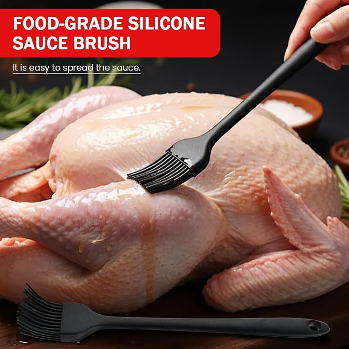Meat Tenderizer Tool with 18 Sharp Needles, Stainless Steel Meat Tenderizer Mallet One-Piece Design, Easy Grip Meats Mallet Hammer for Tenderizing Chicken Beef Pork