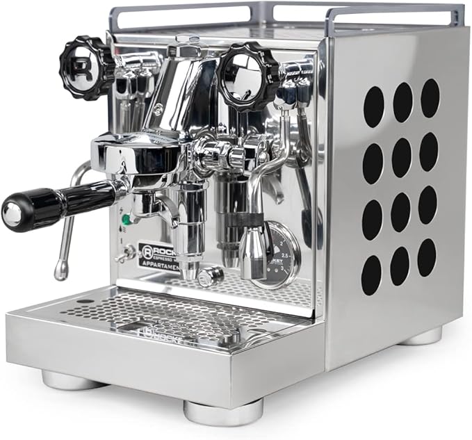 Rocket Espresso Appartamento Espresso Machine | E61 | Heat Exchanger | Black