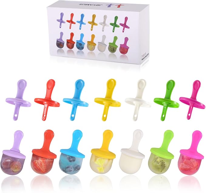 Popsicle Sticks For Molds, Ice Pop Molds's Sticks (7 Colors)