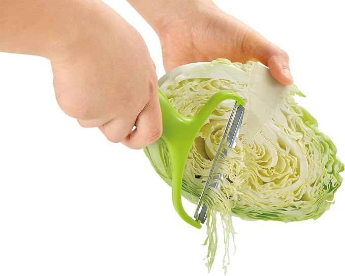 Shimomura Industry FCP-01 Full Veggie Cabbage Peeler, Shredded Cabbage, Made in Japan, Niigata, Tsubamesanjo