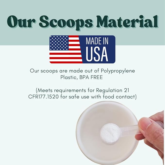 1.5 Tablespoon (23 mL) Long Handle Scoop for Measuring Coffee, Pet Food, Grains, Protein, Spices and Other Dry Goods (Pack of 100)