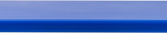 Winco 15" x 20" Blue Heavy-Duty Plastic Cutting Board (Set of 6) | Dishwasher safe, Stain resistant, Minimizes dulling, Great for Charcuterie, Cheese, Appetizers and Buffet Displays