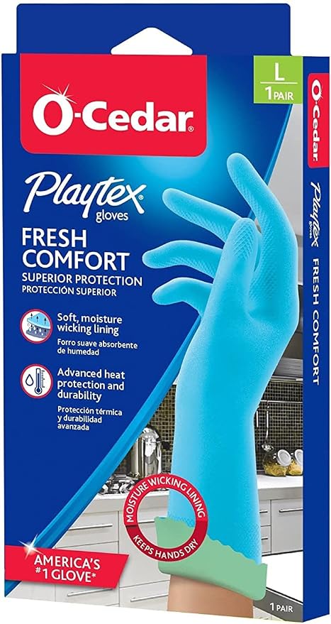 PLAYTEX Fresh Comfort Large Gloves, 1 CT