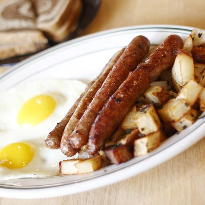 Hi Mountain Breakfast Sausage Casings | 21 mm, Edible, Clear | Collagen sausage casings for fresh breakfast sausage links made with pork, beef or venison. Makes up to 22 lbs