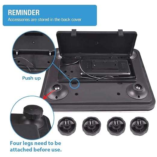 SurmountWay Shipping Scale 660lbs LCD Digital Platform Heavy Duty Portable Stainless Platform for Postal Shipping Scale Industrial Floor Scale W/ 14"X 12"