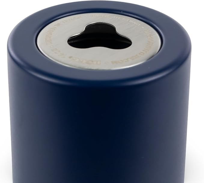 4 in 1 Universal Can Cooler - Navy Blue, Can Holder Insulated, Beer Bottle Cooler, Universal Holder for All Drink Sizes, Stainless Steel Insulated Tumbler, Tailgating Accessories