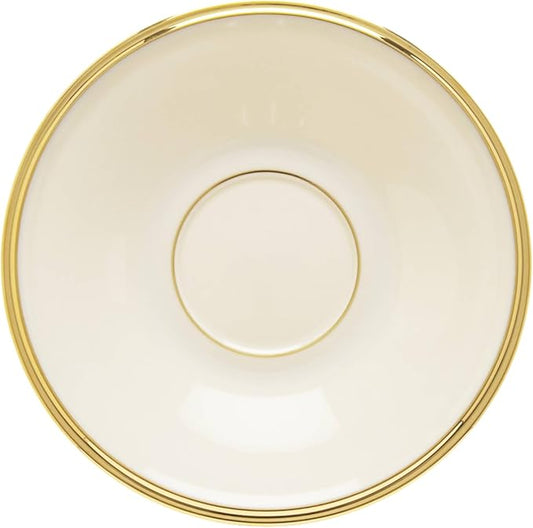 Lenox 140104040 Eternal Saucer, 1 Piece, Porcelain, 6" x 6"