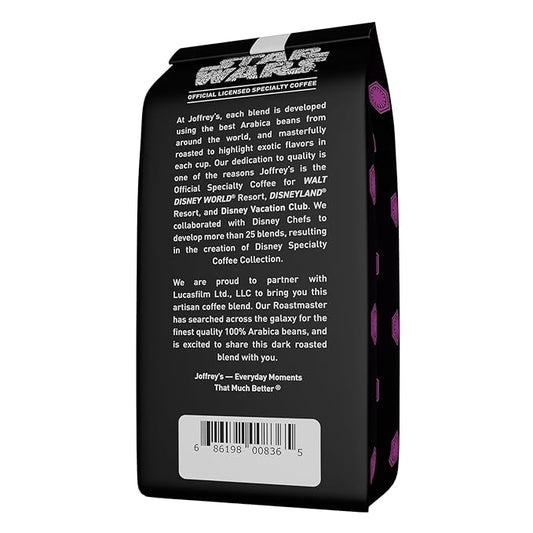 Joffrey's Coffee - STAR WARS™ Dare to Resist Blend, STAR WARS Licensed Coffee Collection, Artisan Dark Roast, Bold & Smooth Taste, Brew or French Press (Whole Bean, 11oz)