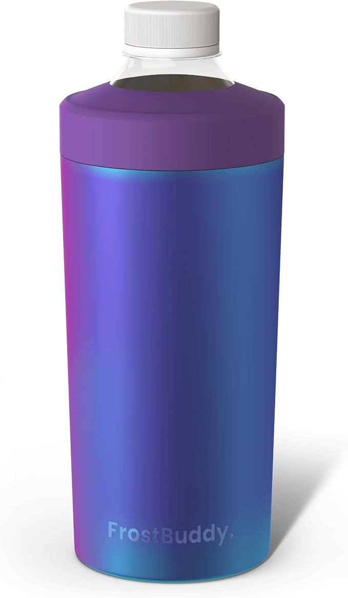 Frost Buddy XL Can Cooler - Fits 12/16/20/24 oz Cans & Bottles (Nebula) | Keeps drinks chilled 12+ hrs | No sweat, no condensation | Fits slim & standard cans | Durable, portable design