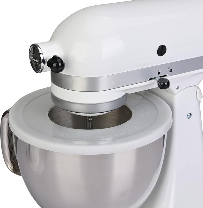 2 Pack Mixers Bowl Covers for KitchenAid 4.5-5 Quart Tilt-Head Stand Mixers | Effectively Prevents Dust and Flour Contained During Mixing. Helps Reduce Mess and Makes Cleanup Easier