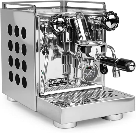 Rocket Espresso Appartamento Espresso Machine | E61 | Heat Exchanger | Black