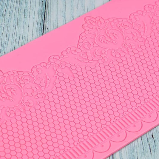 Silicone Molds 3D Hollow Leaf Chocolate Molds Honeycomb Bee Candy Mold Flower Pattern Fondant Mold Cake Topper Sugar Craft Decoration (T_Honeycomb_14.4 * 5.8 * 0.12inch)
