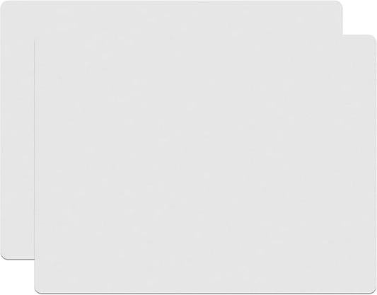 2Pcs 15.7"x 11.8"x 0.03" Frosted Silicone Table Mats, Silicone Placemats for Baking, Jewelry, Painting
