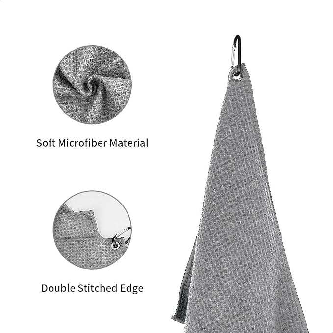 watchget Barista Towels 4 Pack - Espresso Machine Microfiber Cloth Set, 12"x20", Professional Coffee Towels for Barista Coffee Bar Espresso Microfiber Cloth Set Espresso Rag, Grey