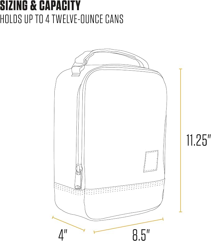 Carhartt Insulated Lunch Box Workwear Blue | For Men and Women, Fully Insulated Lunch Pale for Back to School and Everyday Use