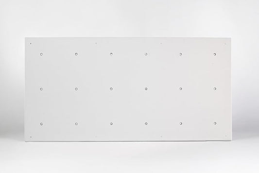 DIY Climbing Wall Panel – 47" x 23.5" Birch Plywood, Pre-Drilled T-Nuts, Textured & Paintable Surface – Indoor Home Gym & Kids Playroom Rock Wall Panel (Climbing Holds Not Included) (Chalk)