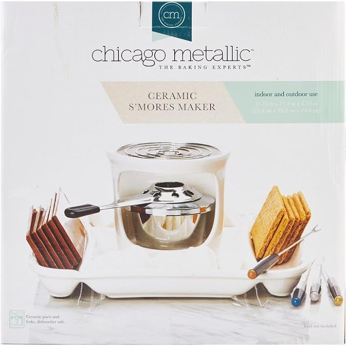 Chicago Metallic Smores Maker, White Small