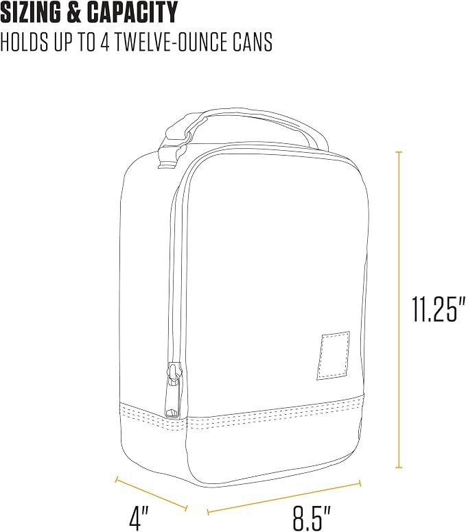 Carhartt Insulated Lunch Box Pink Glow | For Men and Women, Fully Insulated Lunch Pale for Back to School and Everyday Use