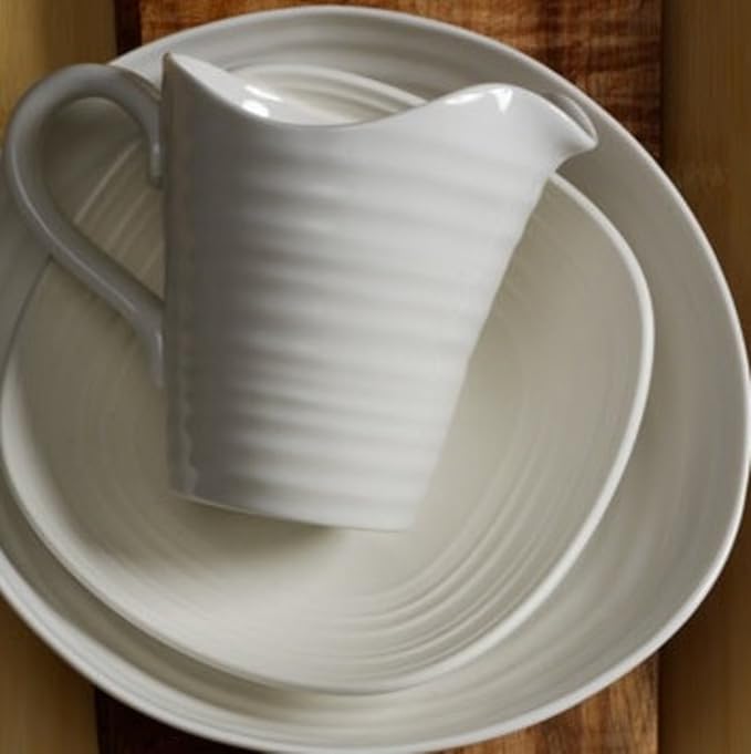 Portmeirion Sophie Conran Pebble Pasta Bowl, Set of 4