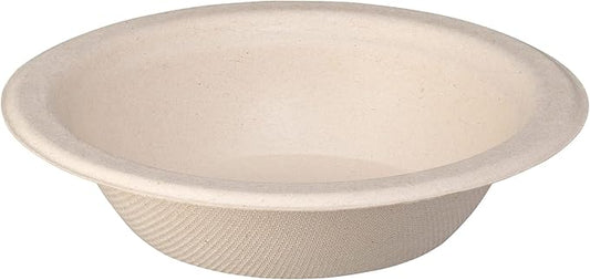 GUSTO [Case of 1,000 12 oz Heavy-Duty 100% Compostable Kraft Paper Soup Bowls – Eco-Friendly Disposable Sugarcane (Formerly Comfy Package)