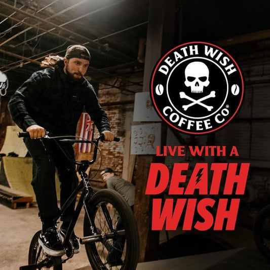 Death Wish Coffee, Espresso Roast Single Serve Coffee Pods - Fair Trade and Organic (50 Count)